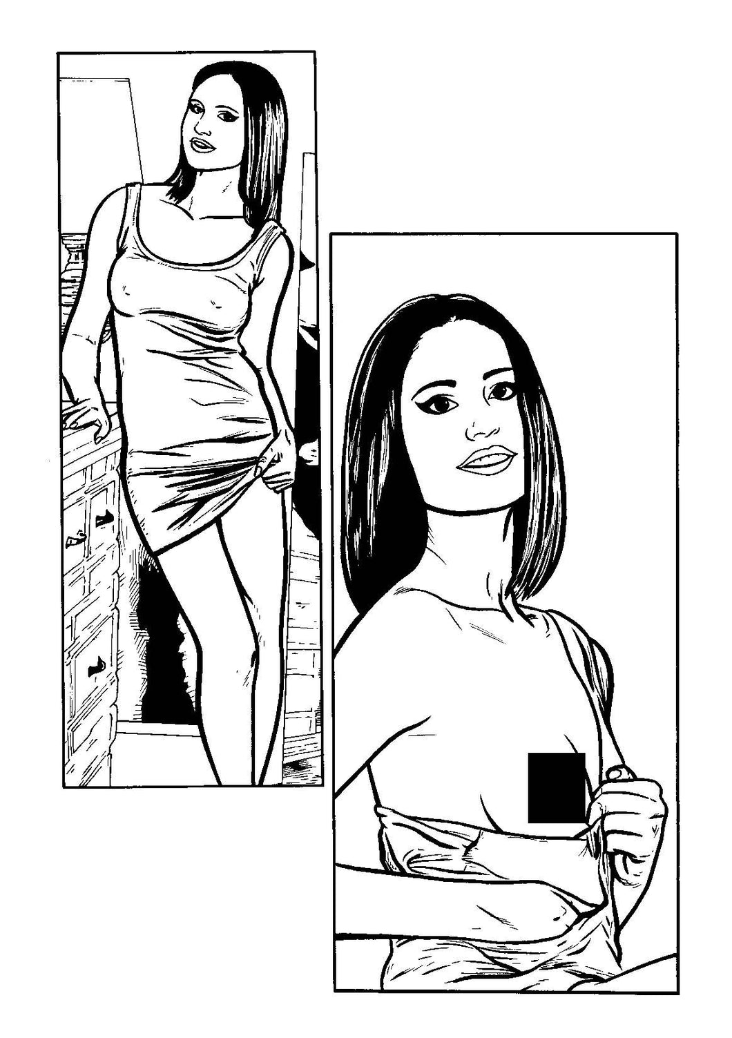 Model Behavior #5 - Page 38 - Original Art