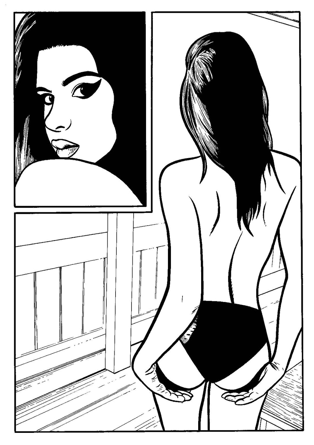 Model Behavior #8 - Page 38 - Original Art