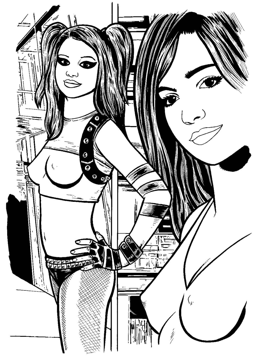 Jungle Captive Brave New World #1 - Page 3 - Original Art