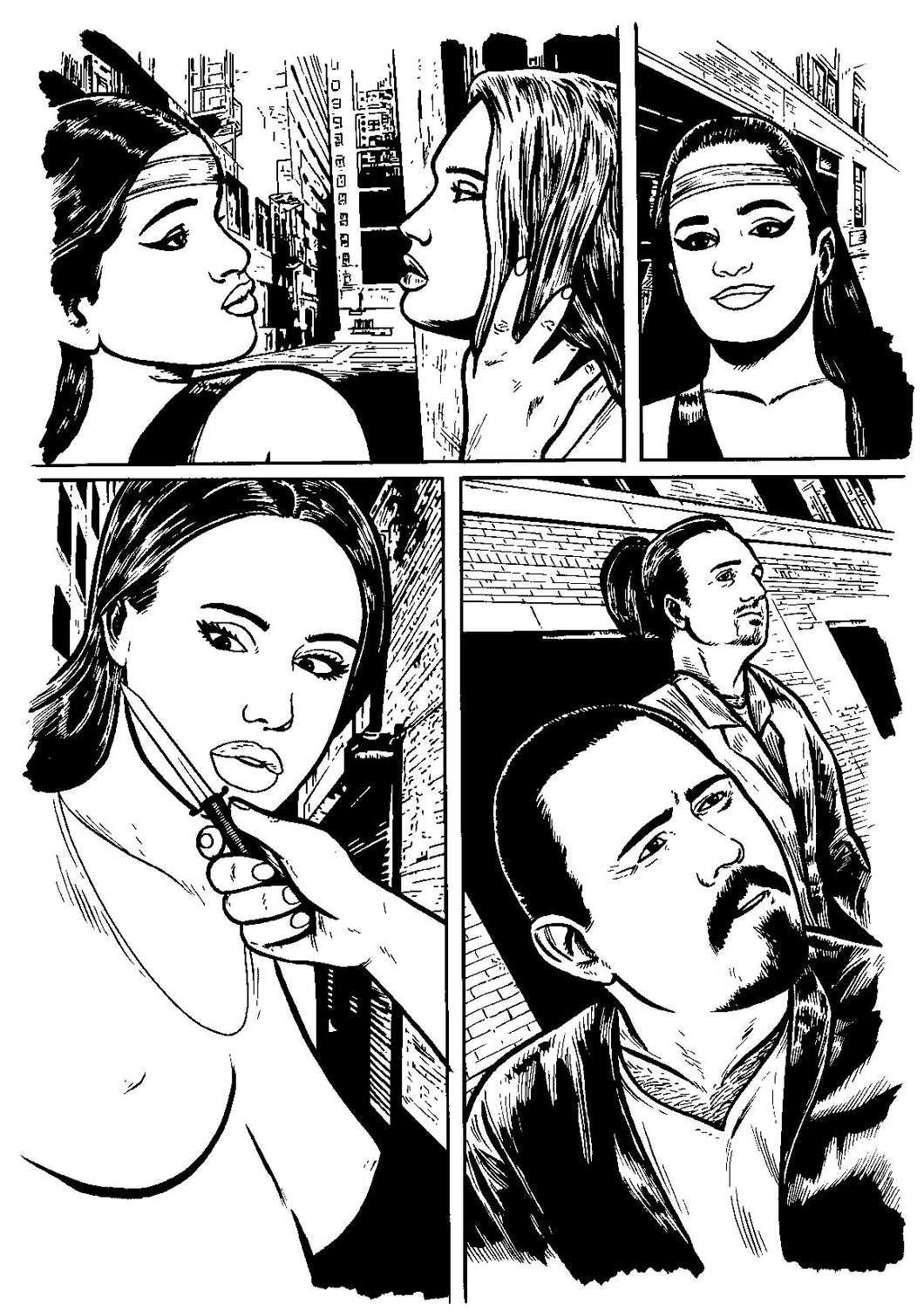 Bad Girl Comics Anthology: Porcelain - Page 3 - Original Art