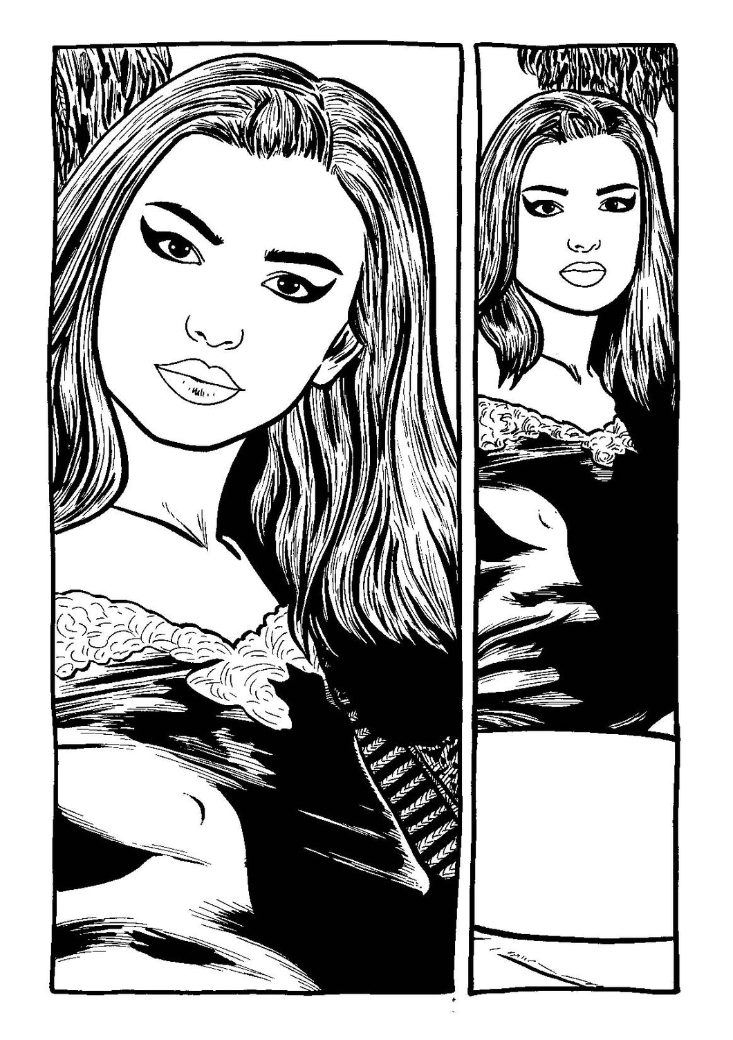 Model Behavior #7 - Page 3 - Original Art