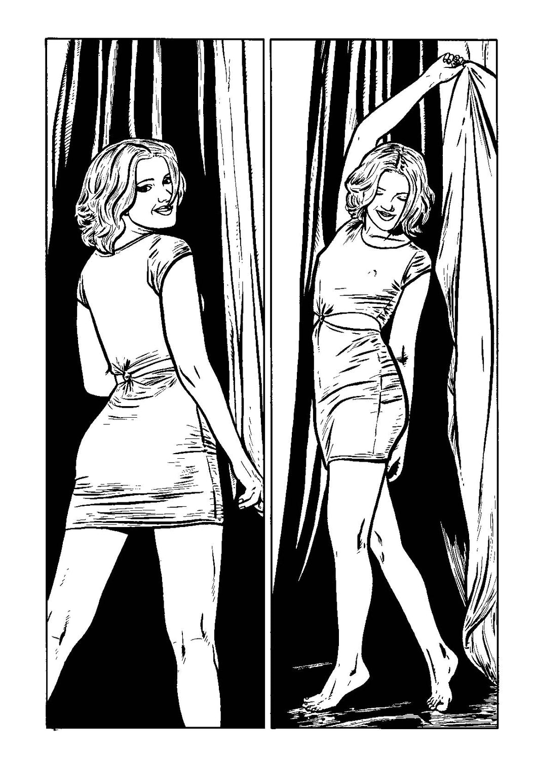 Model Behavior #5 - Page 3 - Original Art