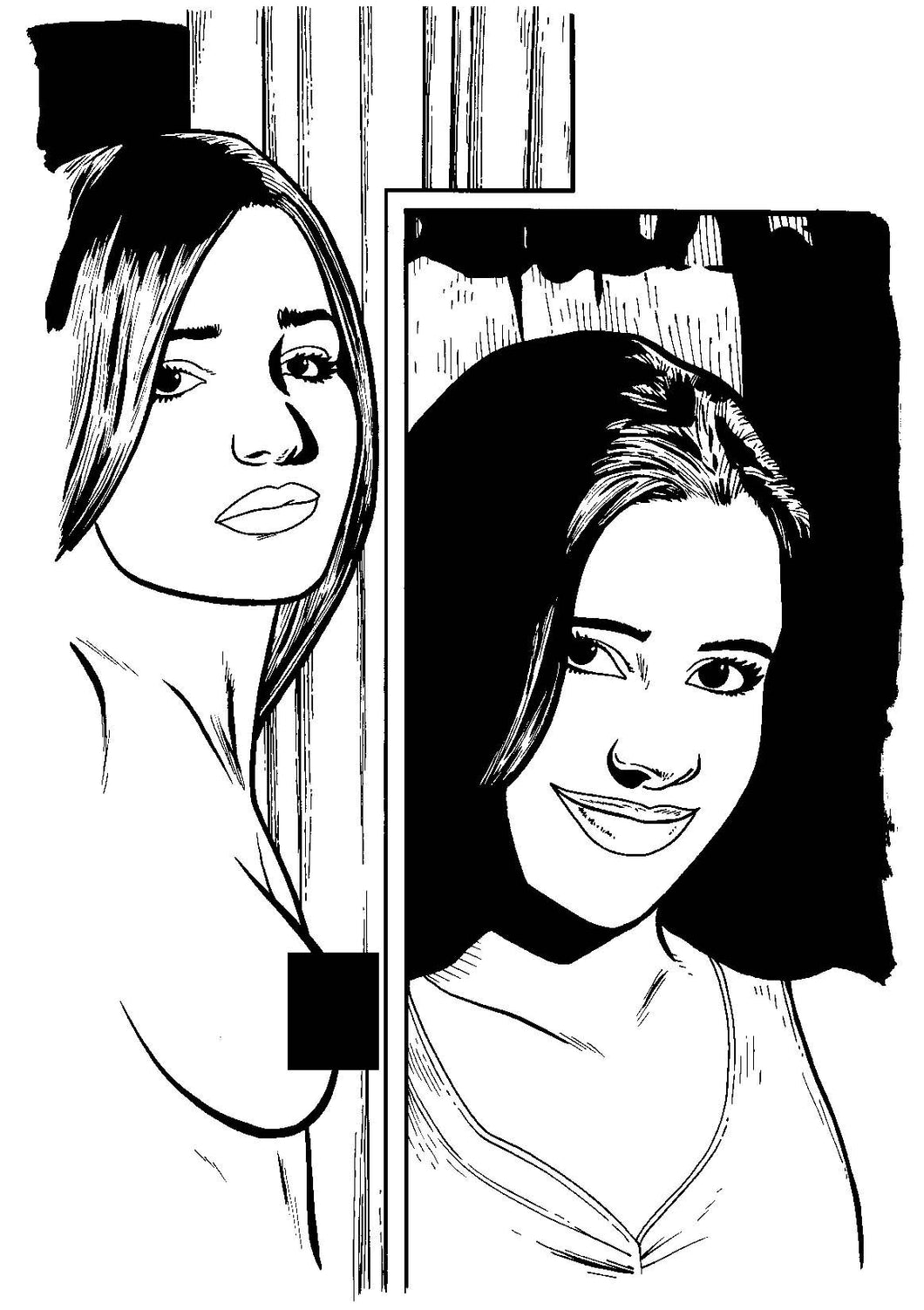 Jungle Captive Winter Special #1 - Page 3 - Original Art
