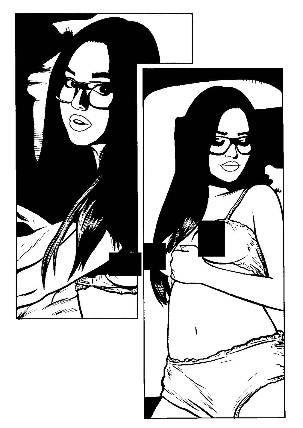 Model Behavior #3 - Page 40 - Original Art