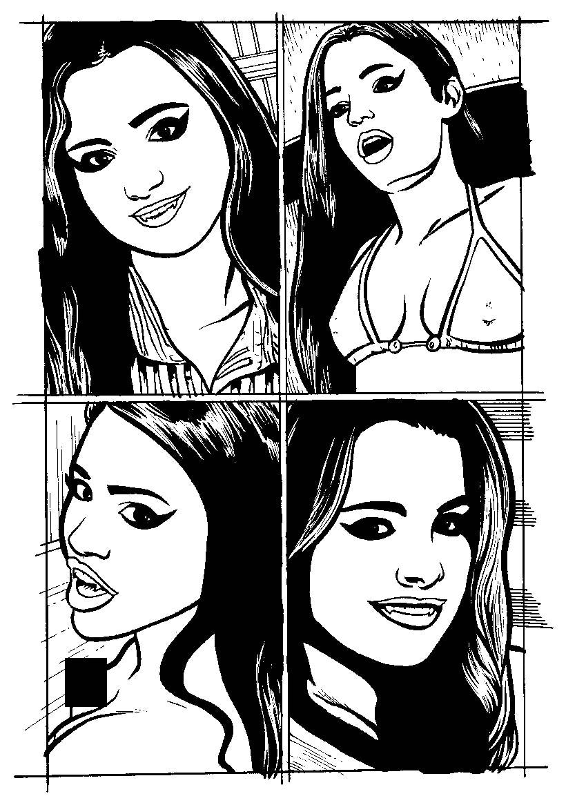 Model Behavior #9 - Page 41 - Original Art