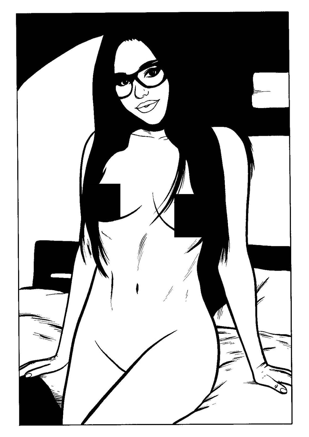 Model Behavior #3 - Page 43 - Original Art