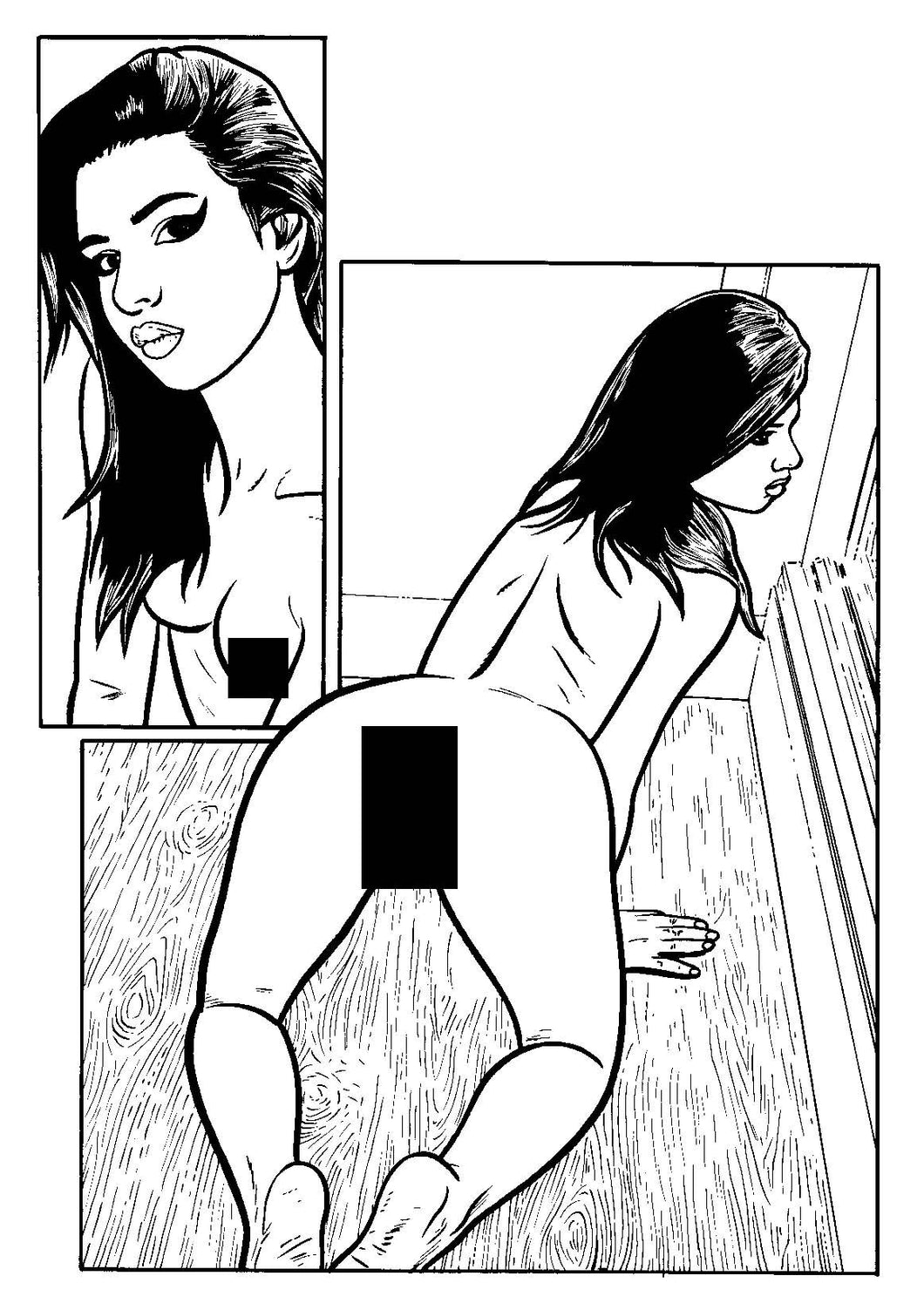 Model Behavior #8 - Page 44 - Original Art