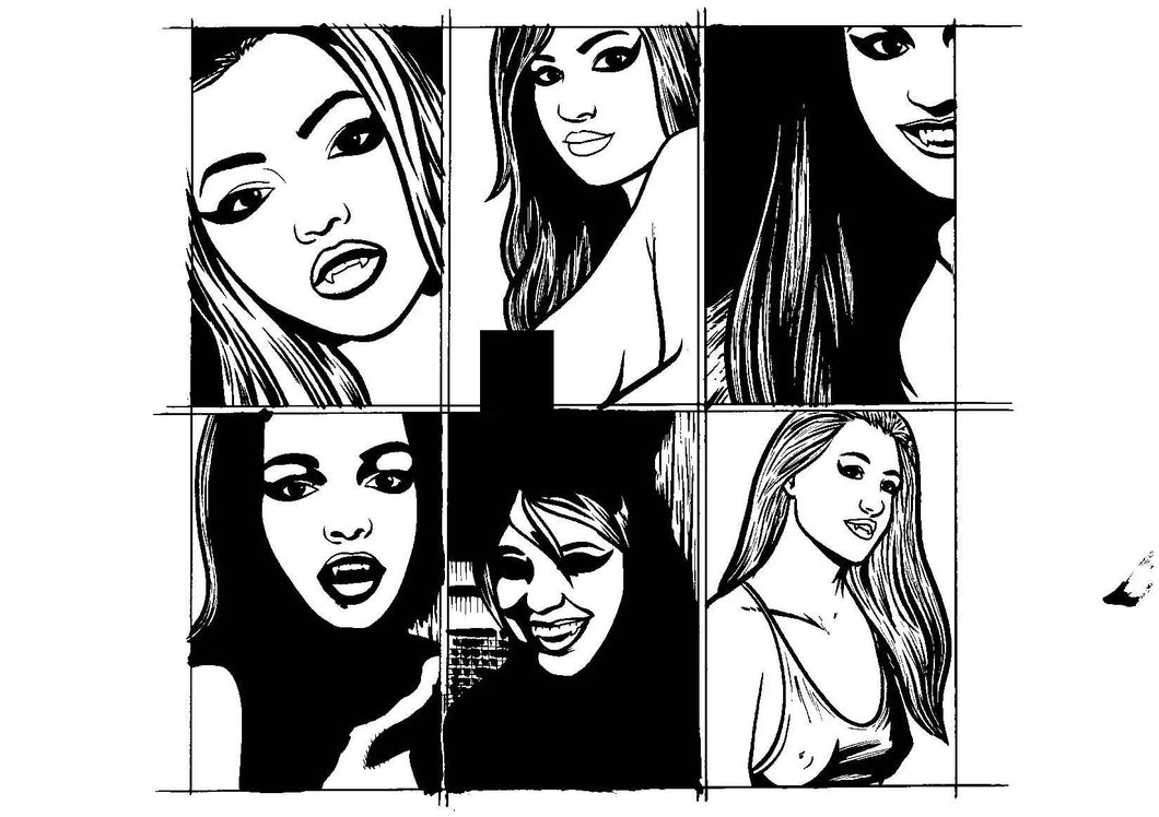 Model Behavior #9 - Page 45 - Original Art