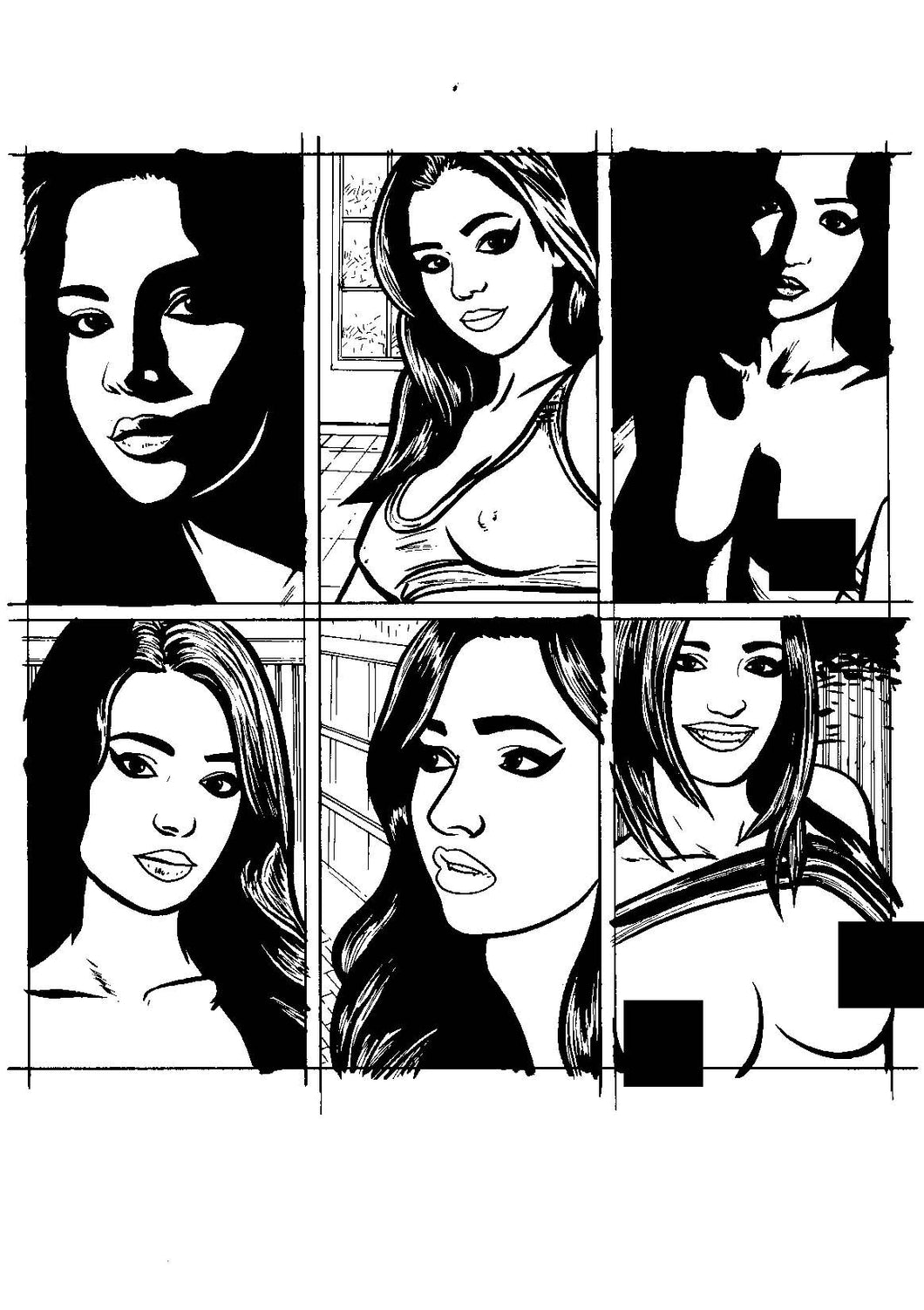 Model Behavior #9 - Page 46 - Original Art