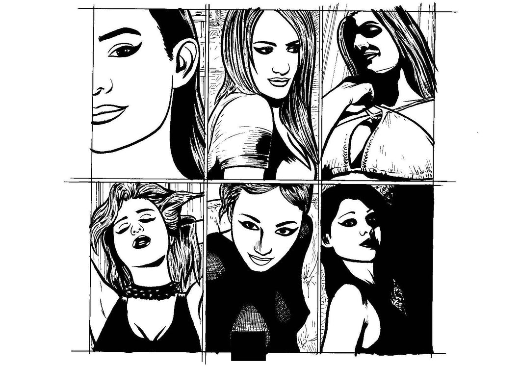 Model Behavior #9 - Page 47 - Original Art
