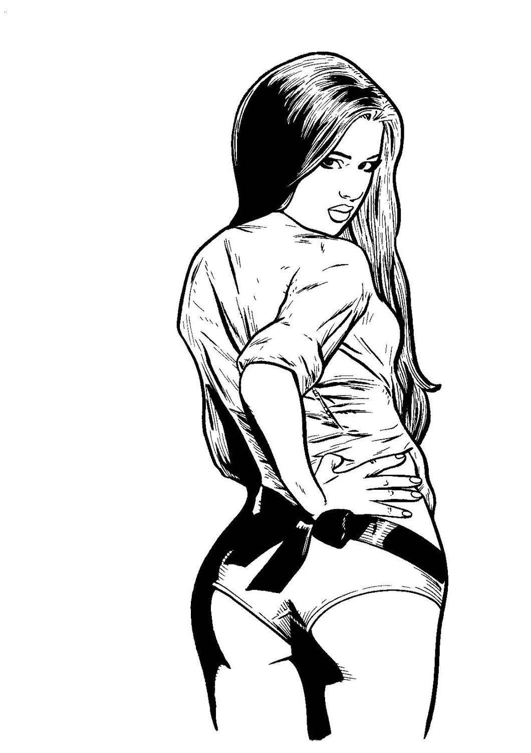 Model Behavior #4 - Page 4 - Original Art