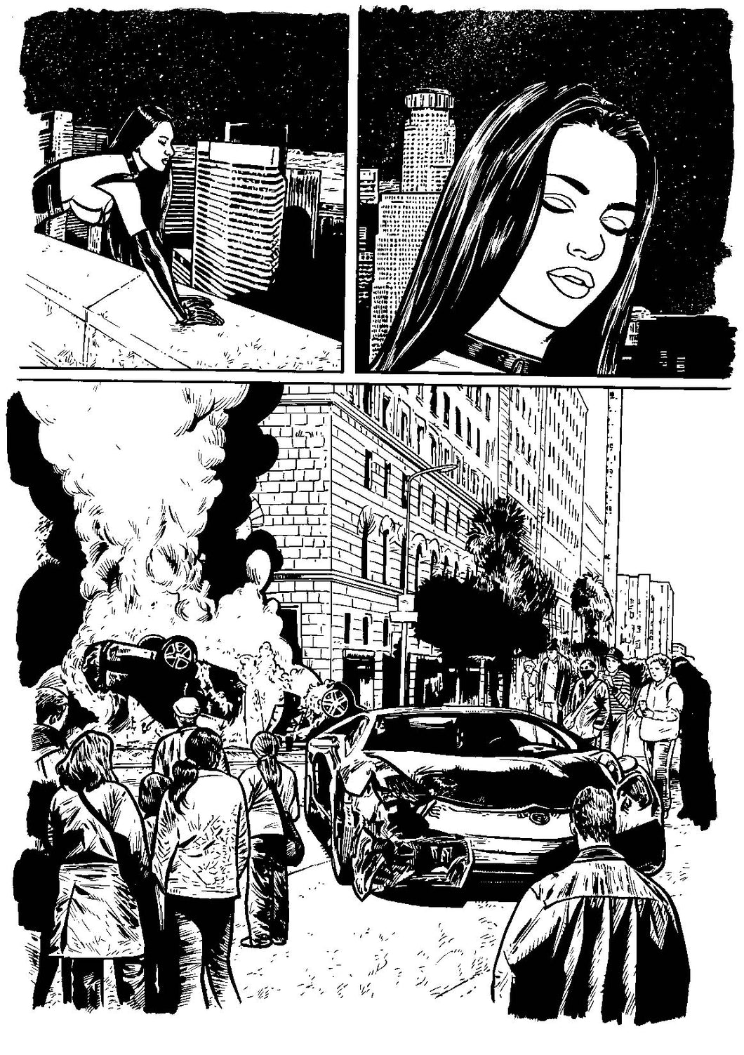 Bad Girl Comics Anthology: Porcelain - Page 4 - Original Art