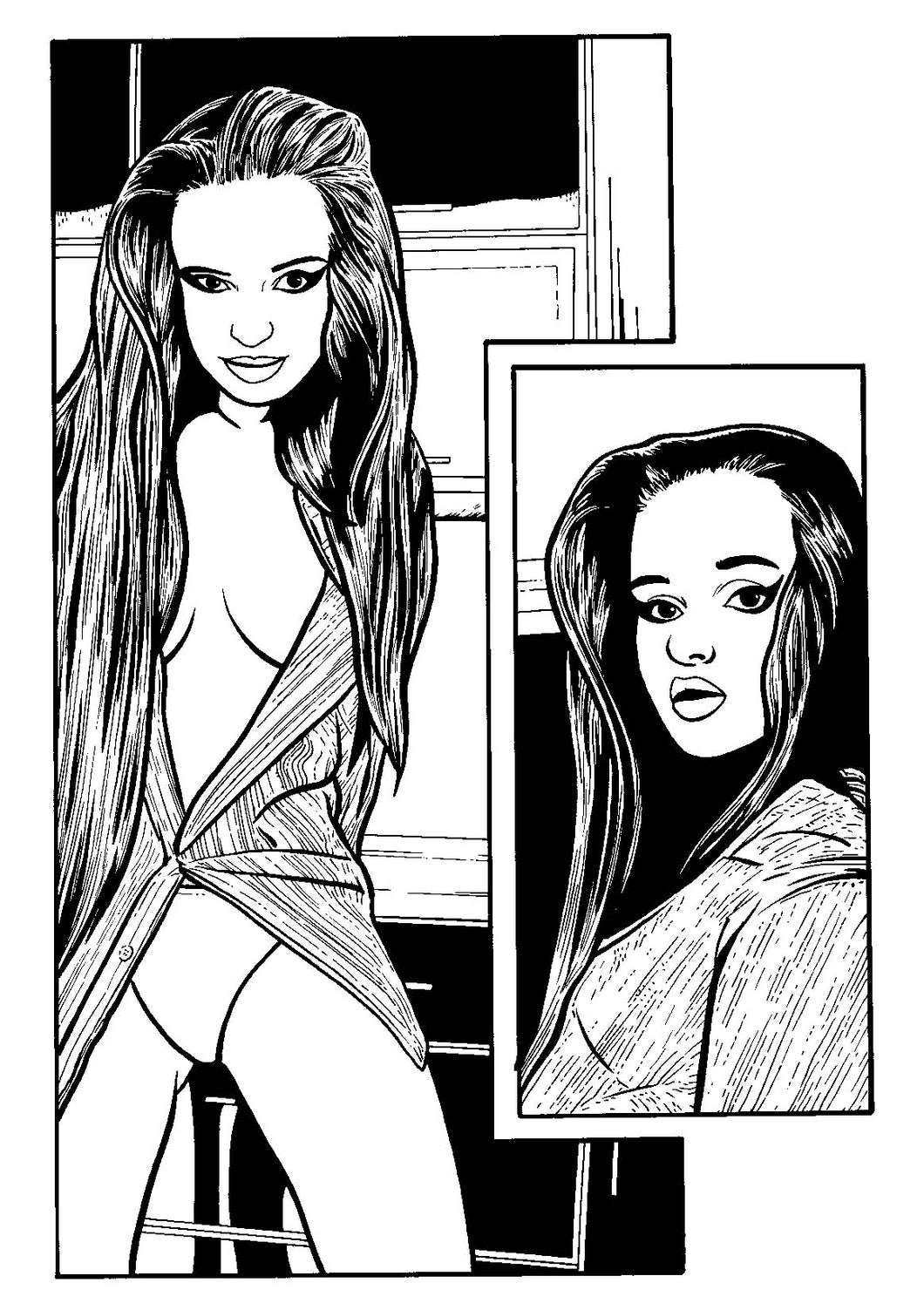 Model Behavior #8 - Page 4 - Original Art