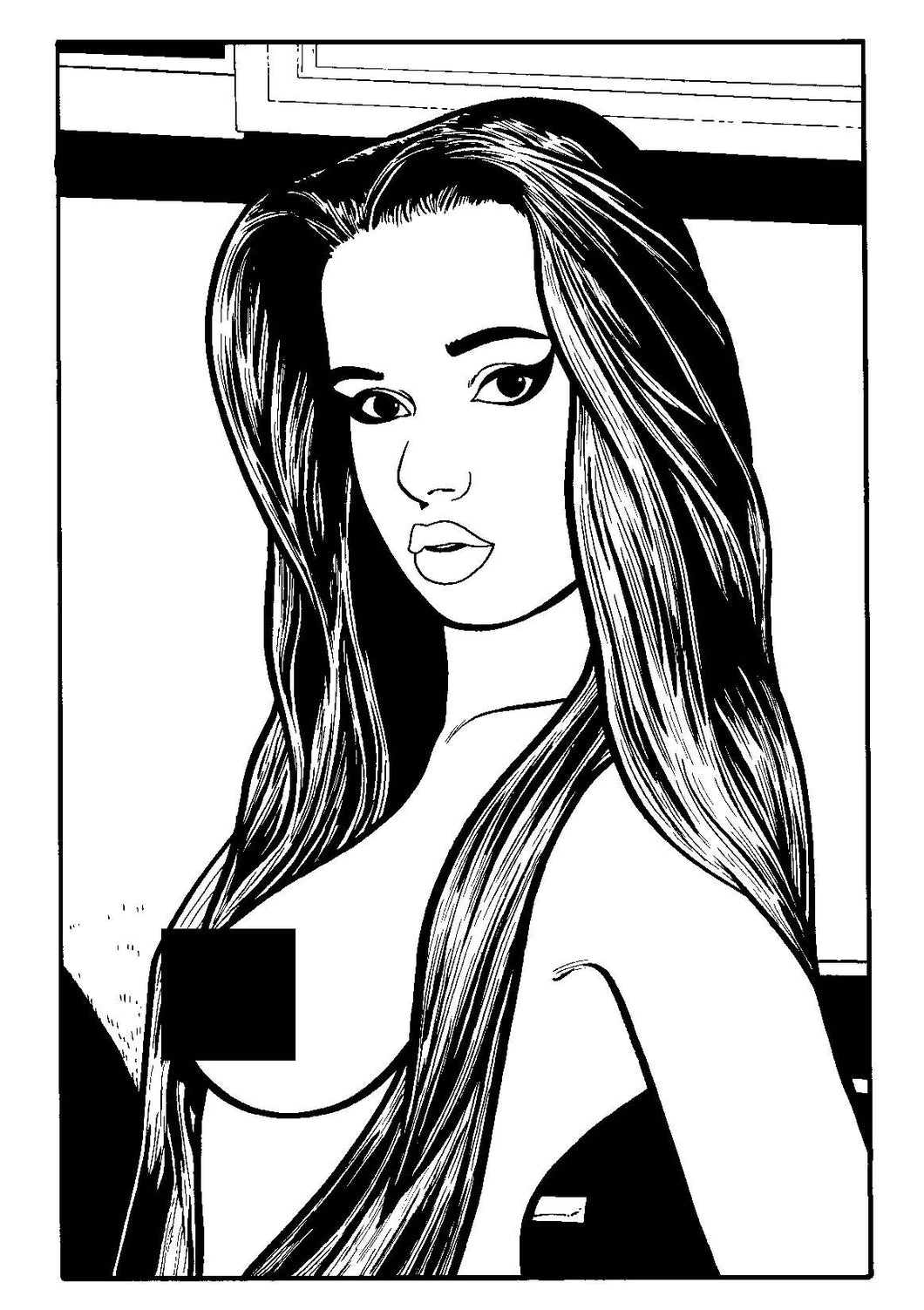 Model Behavior #8 - Page 6 - Original Art