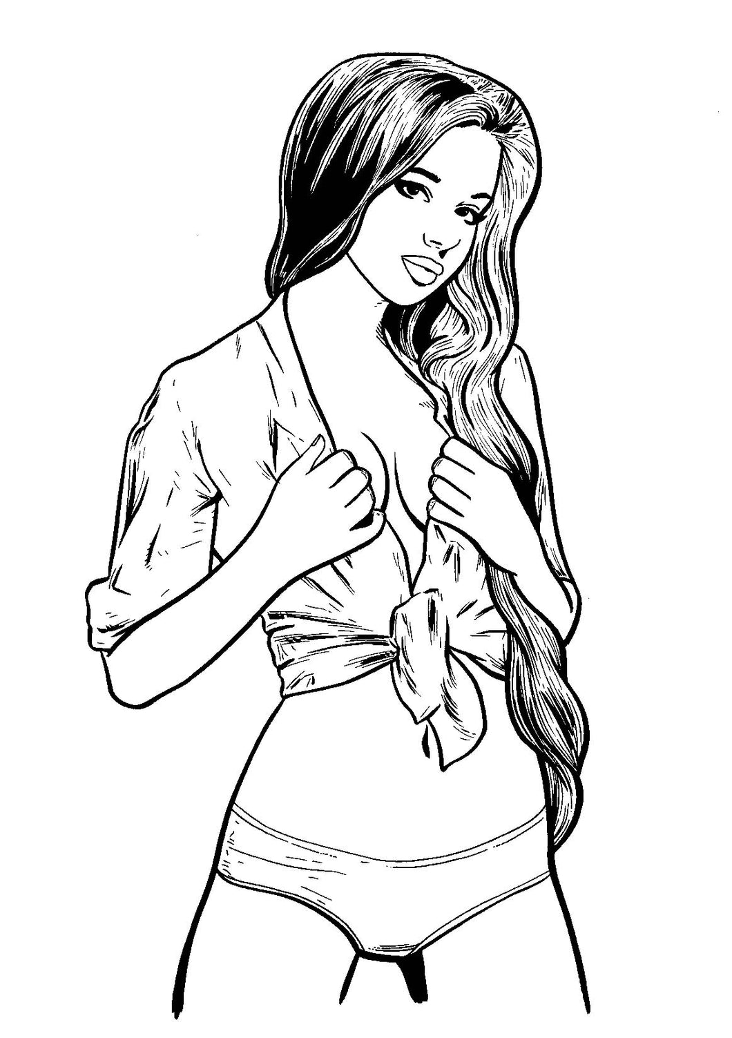 Model Behavior #4 - Page 6 - Original Art