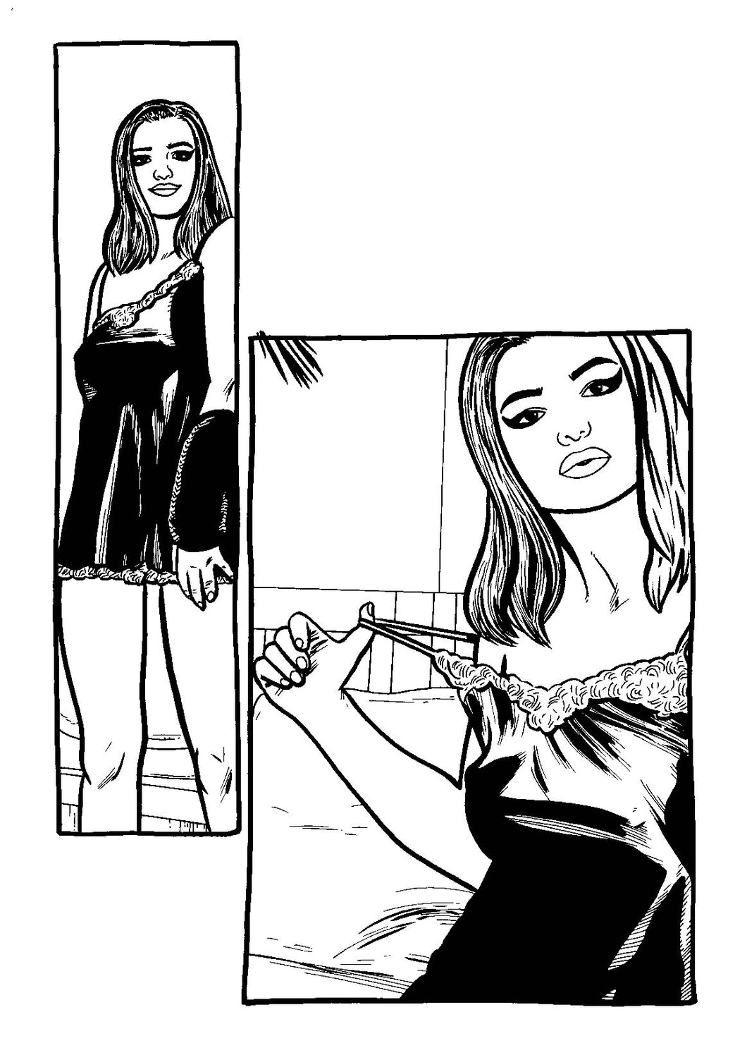 Model Behavior #7 - Page 6 - Original Art