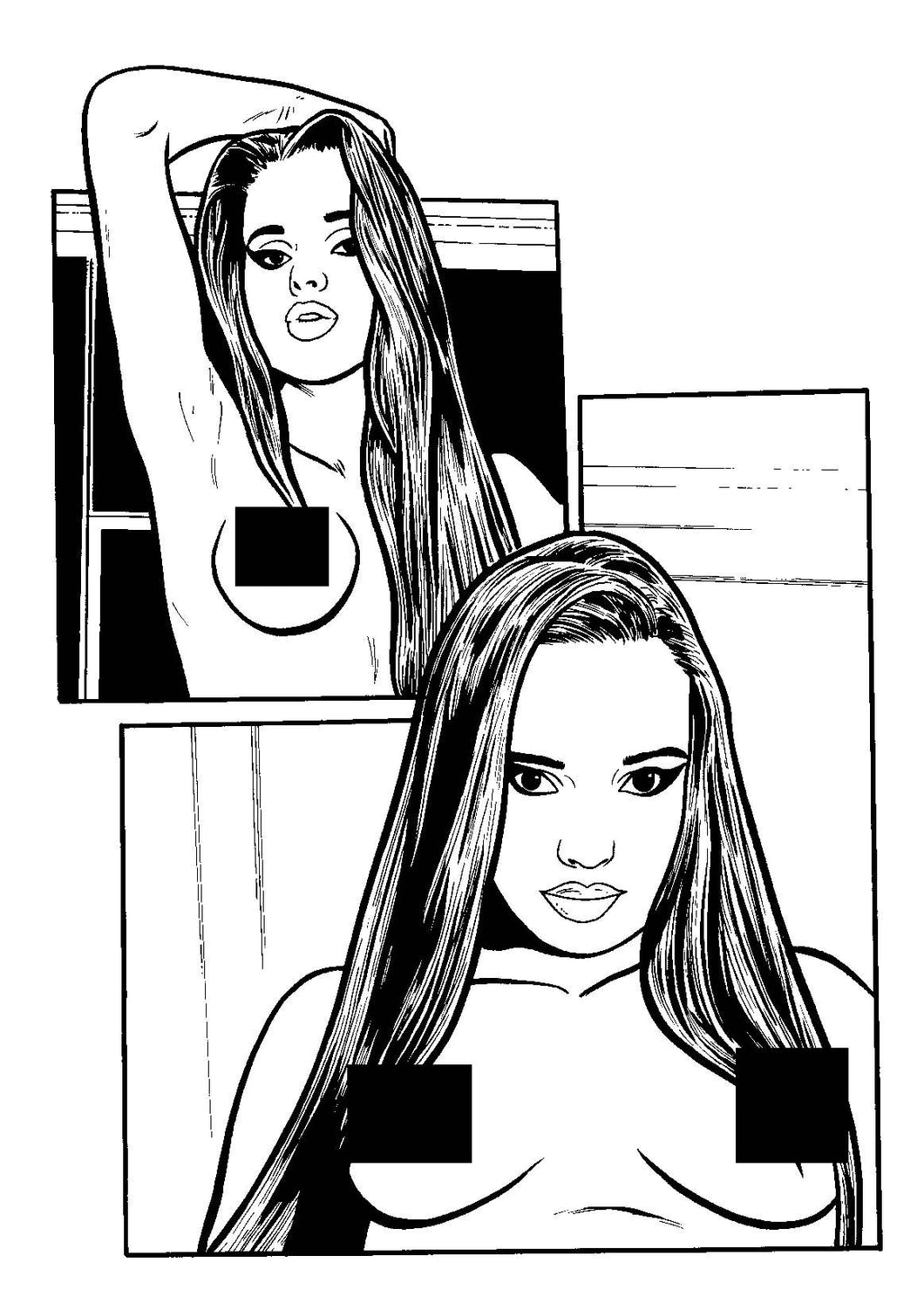 Model Behavior #8 - Page 7 - Original Art