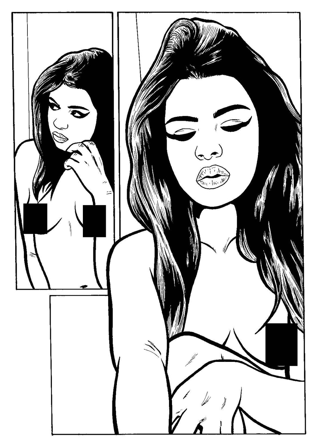 Model Behavior #9 - Page 8 - Original Art