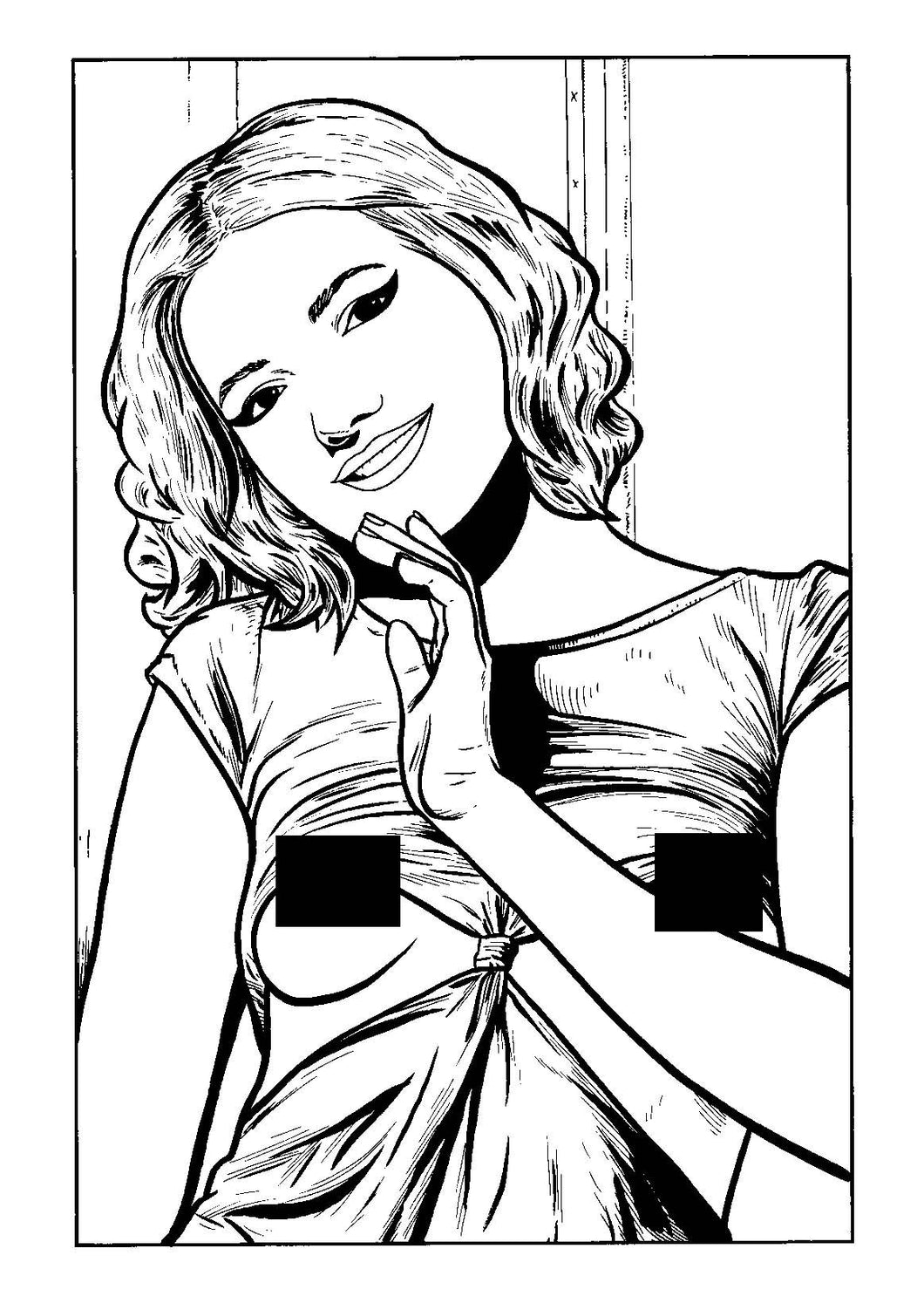 Model Behavior #5 - Page 8 - Original Art