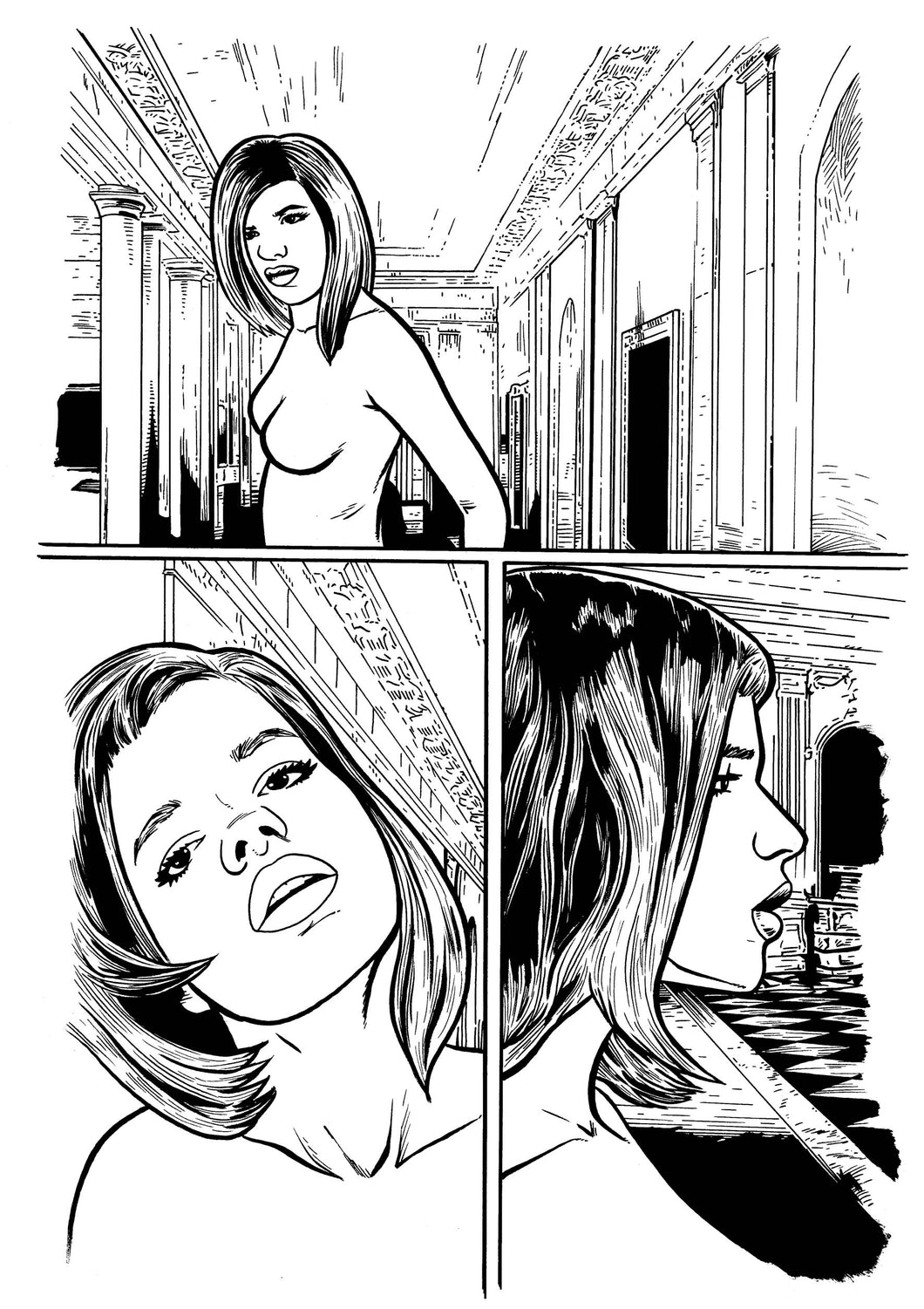 Vampocalypse #4 - Story Page 08 - Original Art