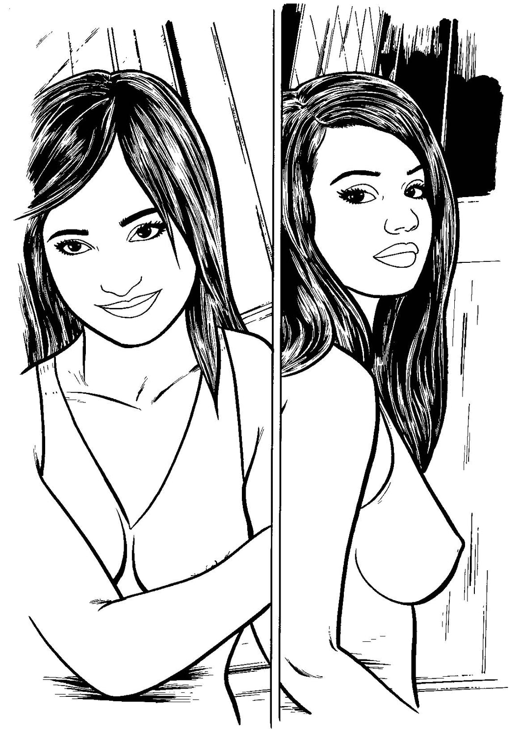 Jungle Captive Brave New World #1 - Page 8 - Original Art