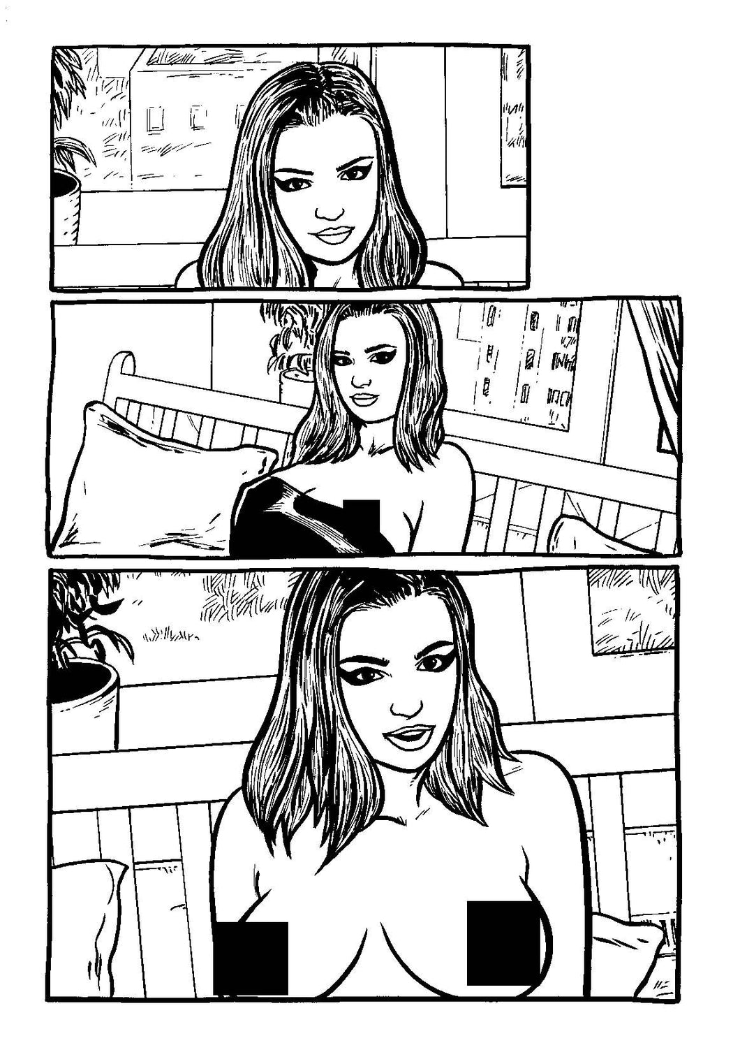 Model Behavior #7 - Page 8 - Original Art