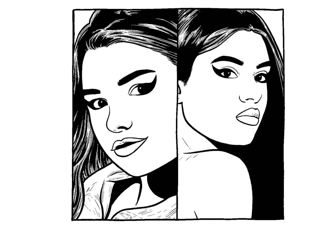 Model Behavior #7 - Cover A - Original Art