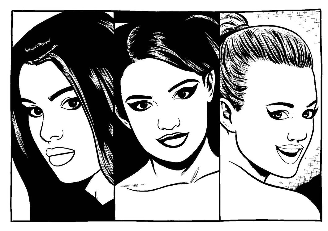 Model Behavior #6 - Cover A - Original Art