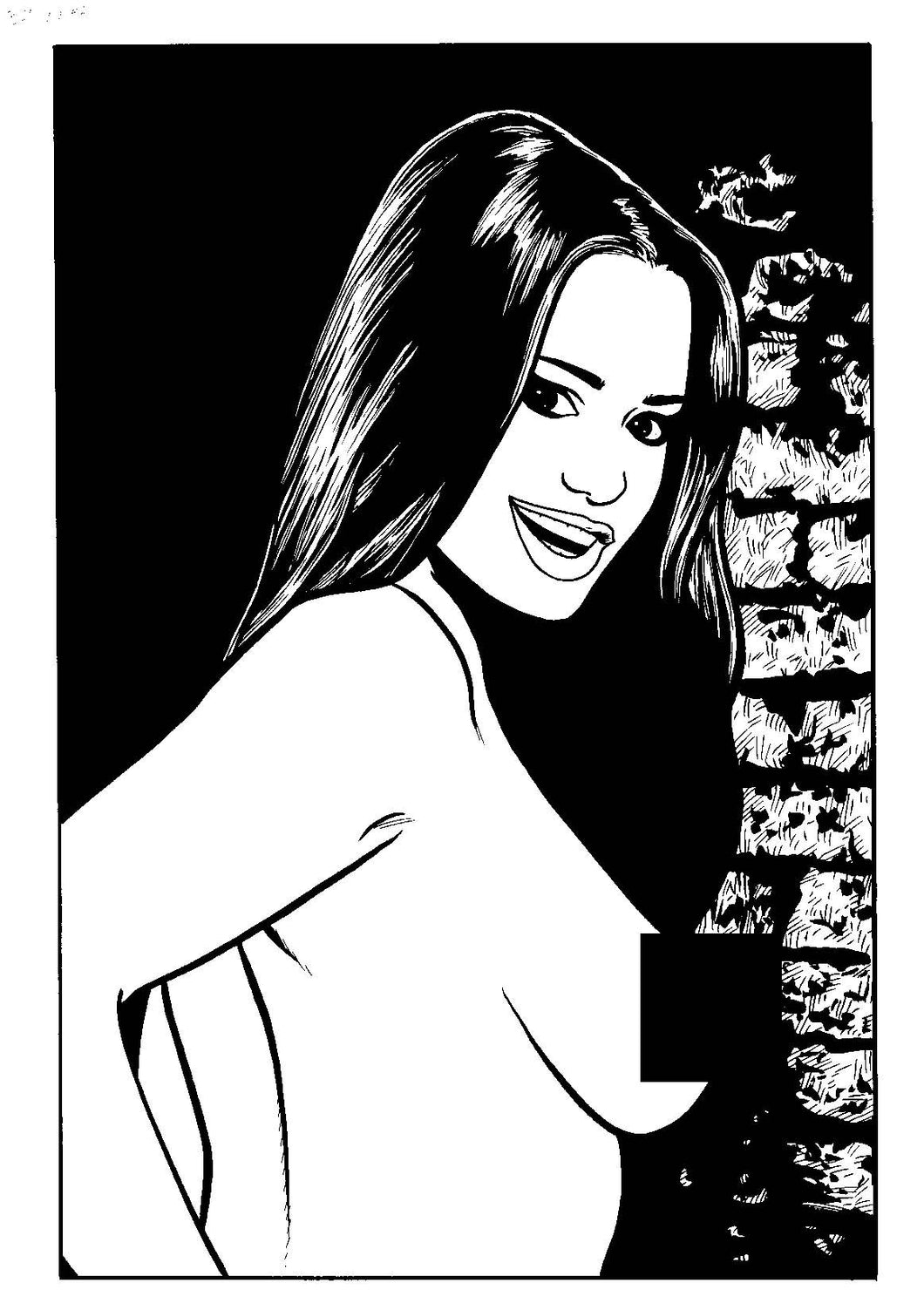 Model Behavior #6 - Cover C - Original Art