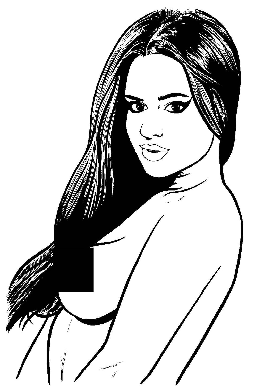 Model Behavior #6 - Cover D - Original Art