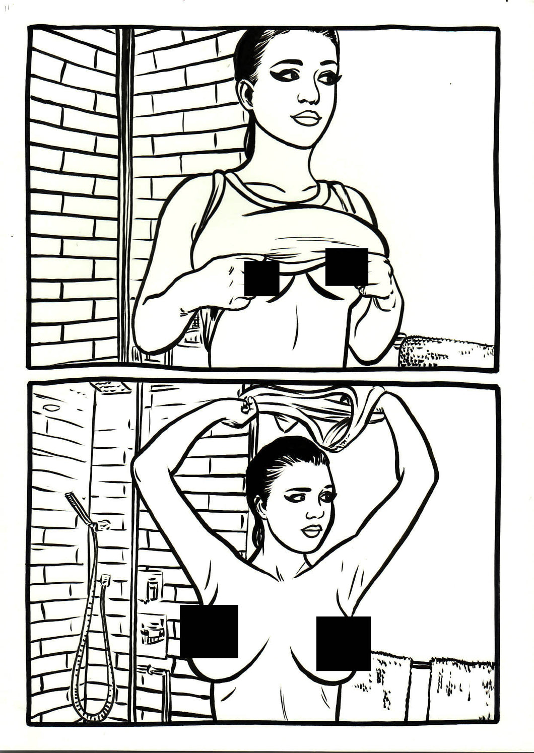 Lethal Desire #3 - Page 10 - Original Art