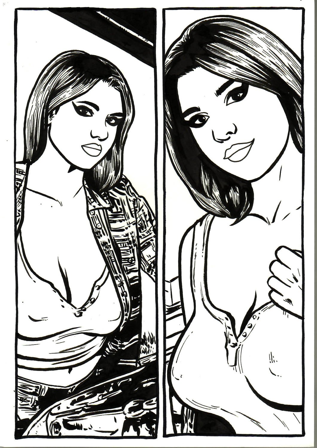 Lethal Desire #1 - Page 10 - Original Art