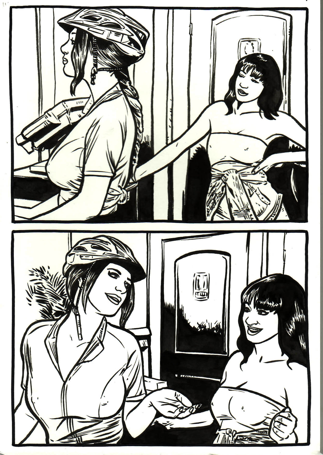 Lethal Desire #2 - Page 10 - Original Art