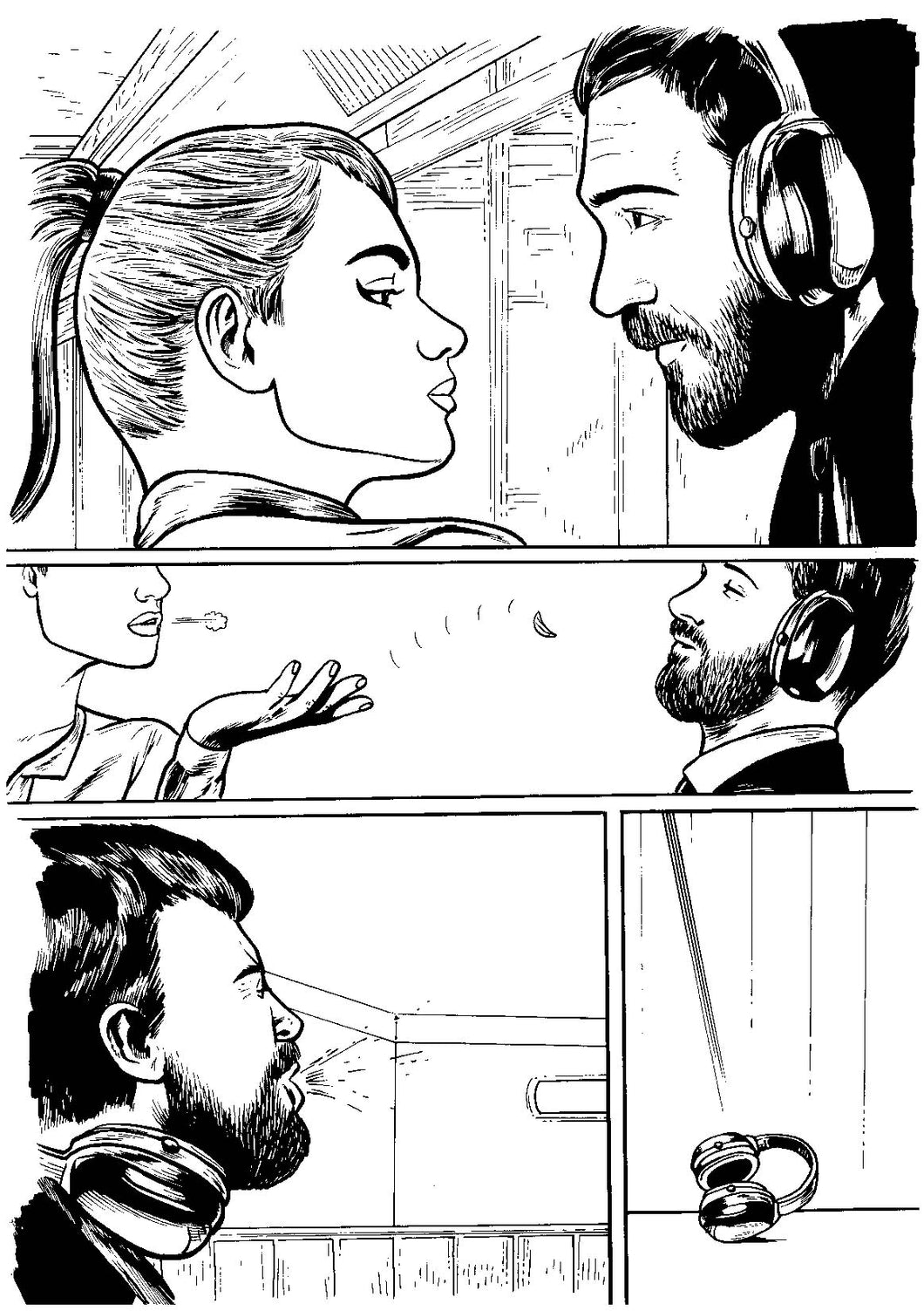 Bad Girl Comics Anthology: Subject 0451 - Page 10 - Original Art