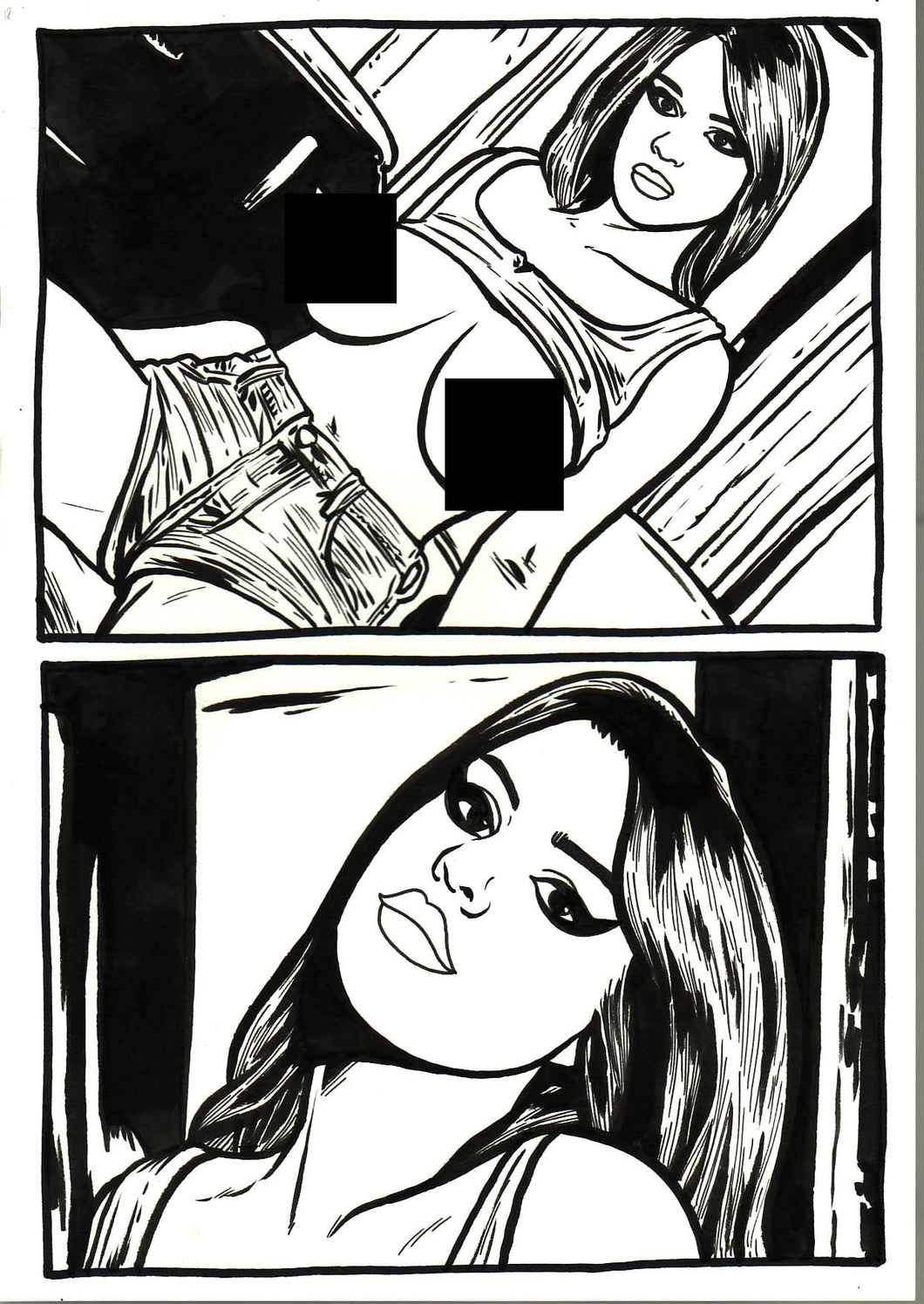 Lethal Desire #1 - Page 11 - Original Art