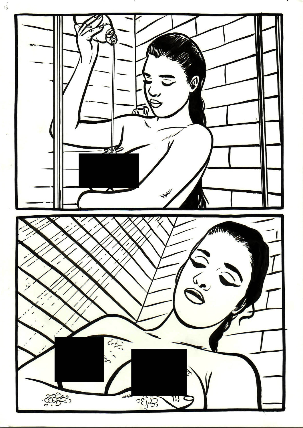 Lethal Desire #3 - Page 12 - Original Art