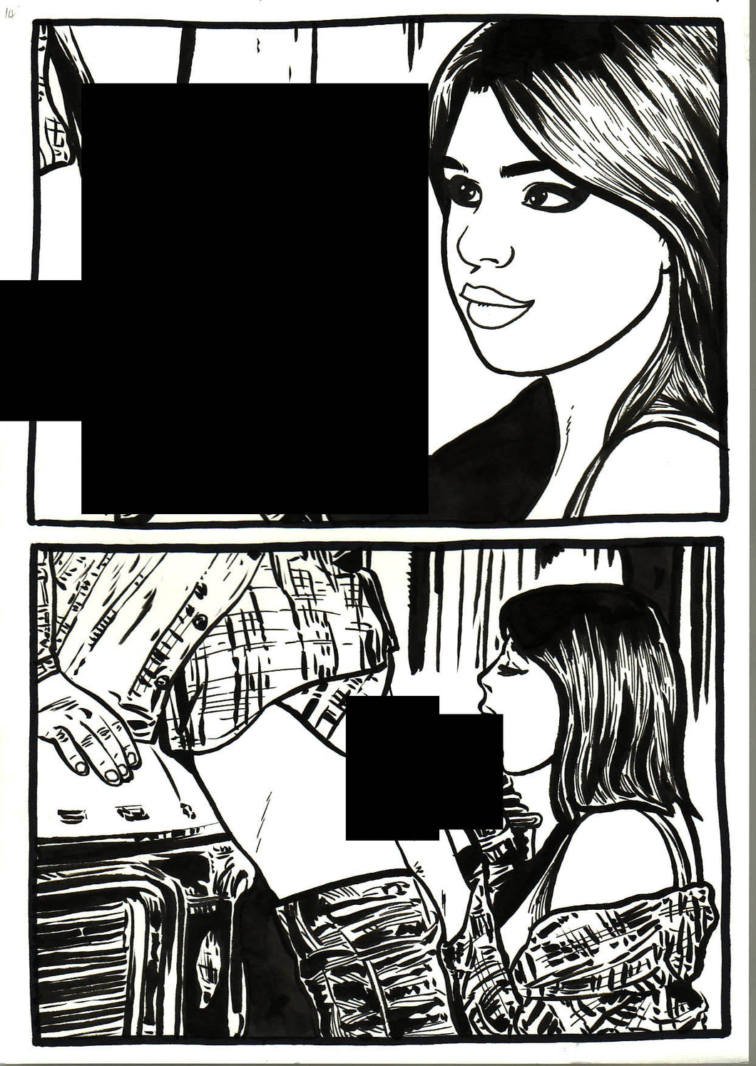 Lethal Desire #1 - Page 12 - Original Art