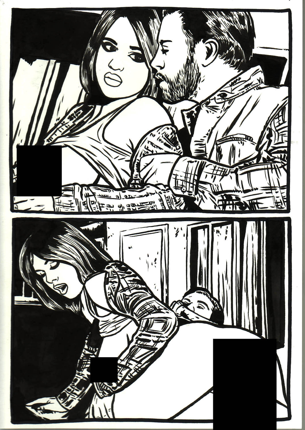 Lethal Desire #1 - Page 13 - Original Art