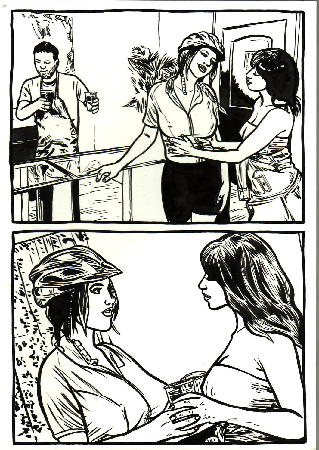 Lethal Desire #2 - Page 13 - Original Art