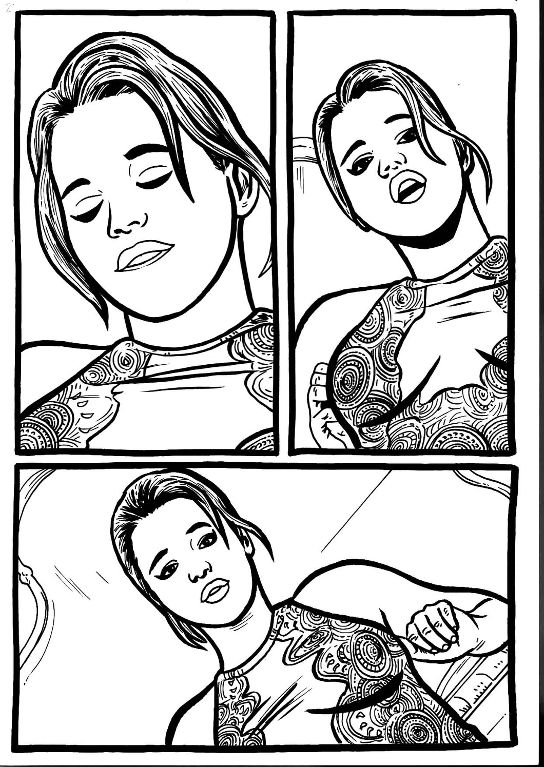 O #1 - Page 13 - Original Art