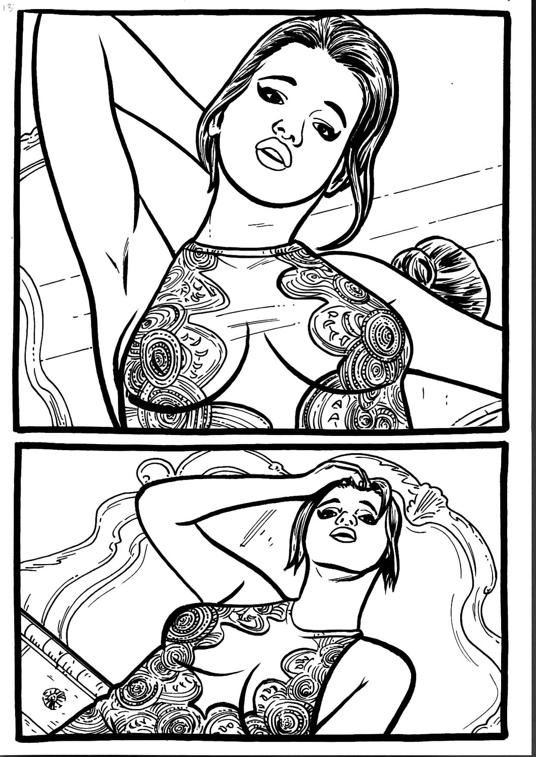 O #1 - Page 14 - Original Art