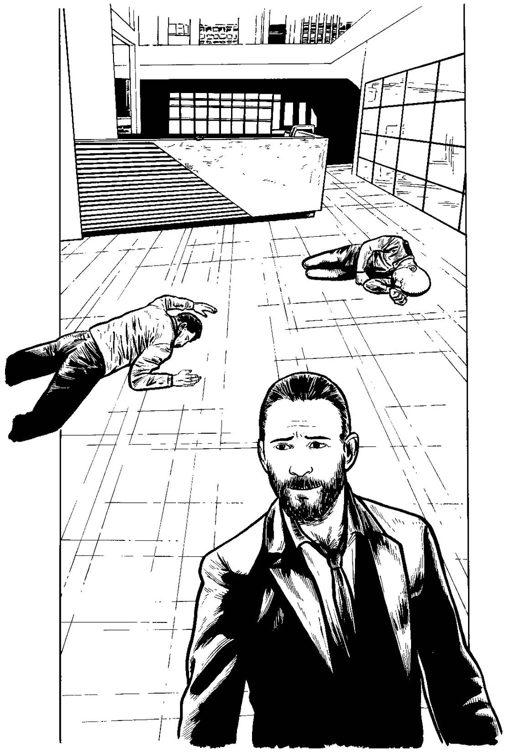 Bad Girl Comics Anthology: Subject 0451 - Page 14 - Original Art