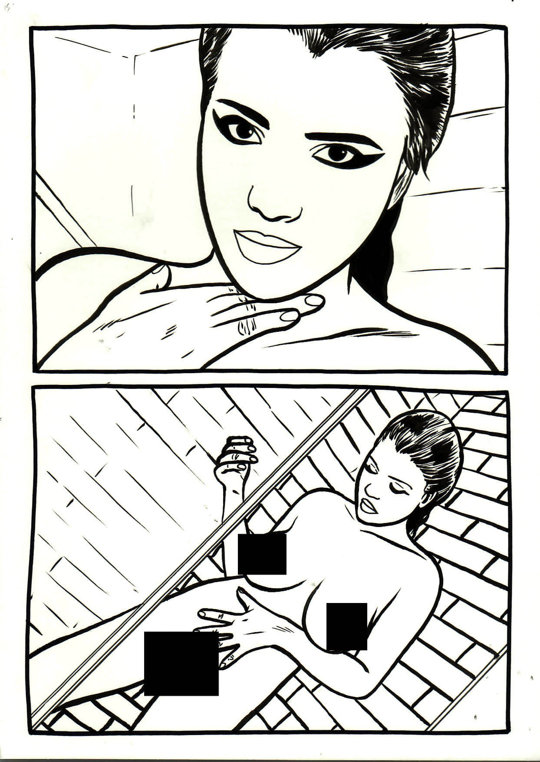 Lethal Desire #3 - Page 14 - Original Art