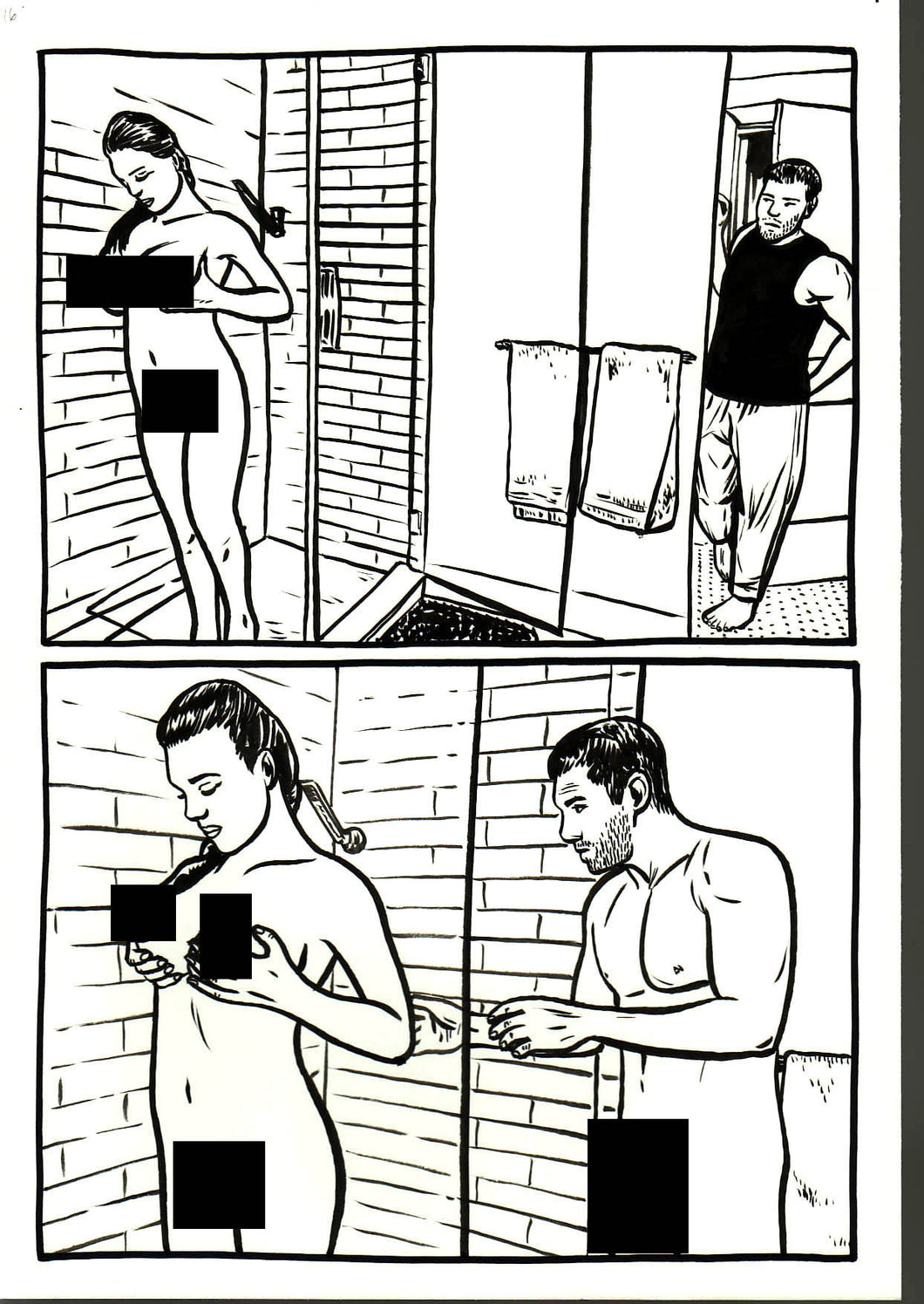Lethal Desire #3 - Page 15 - Original Art
