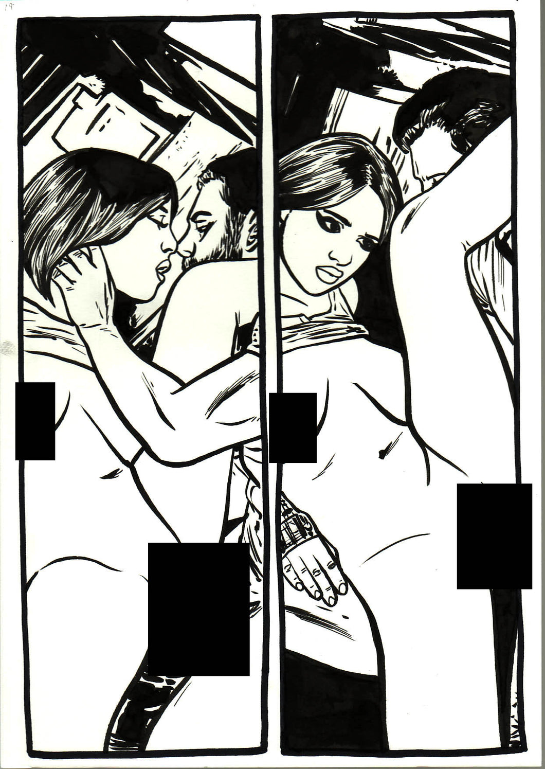 Lethal Desire #1 - Page 16 - Original Art