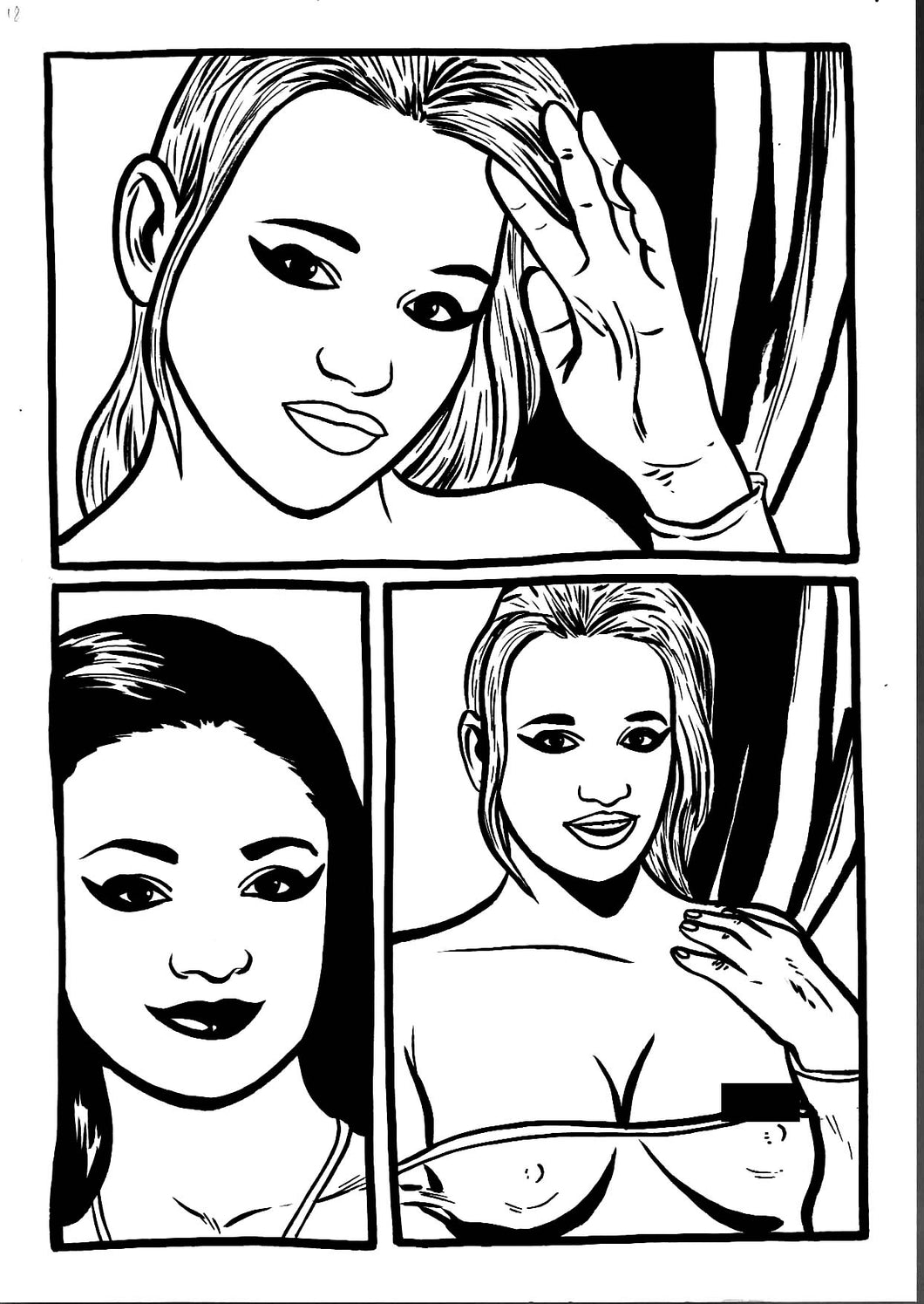 O #3 - Page 16 - Original Art