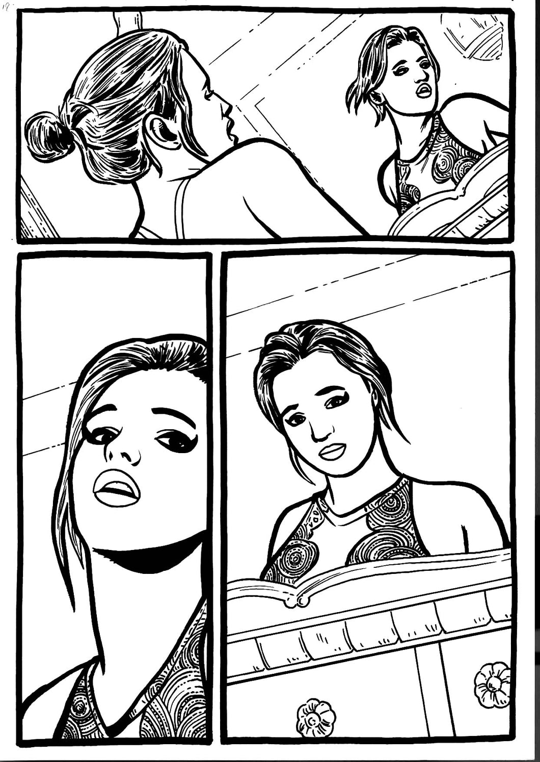 O #1 - Page 18 - Original Art