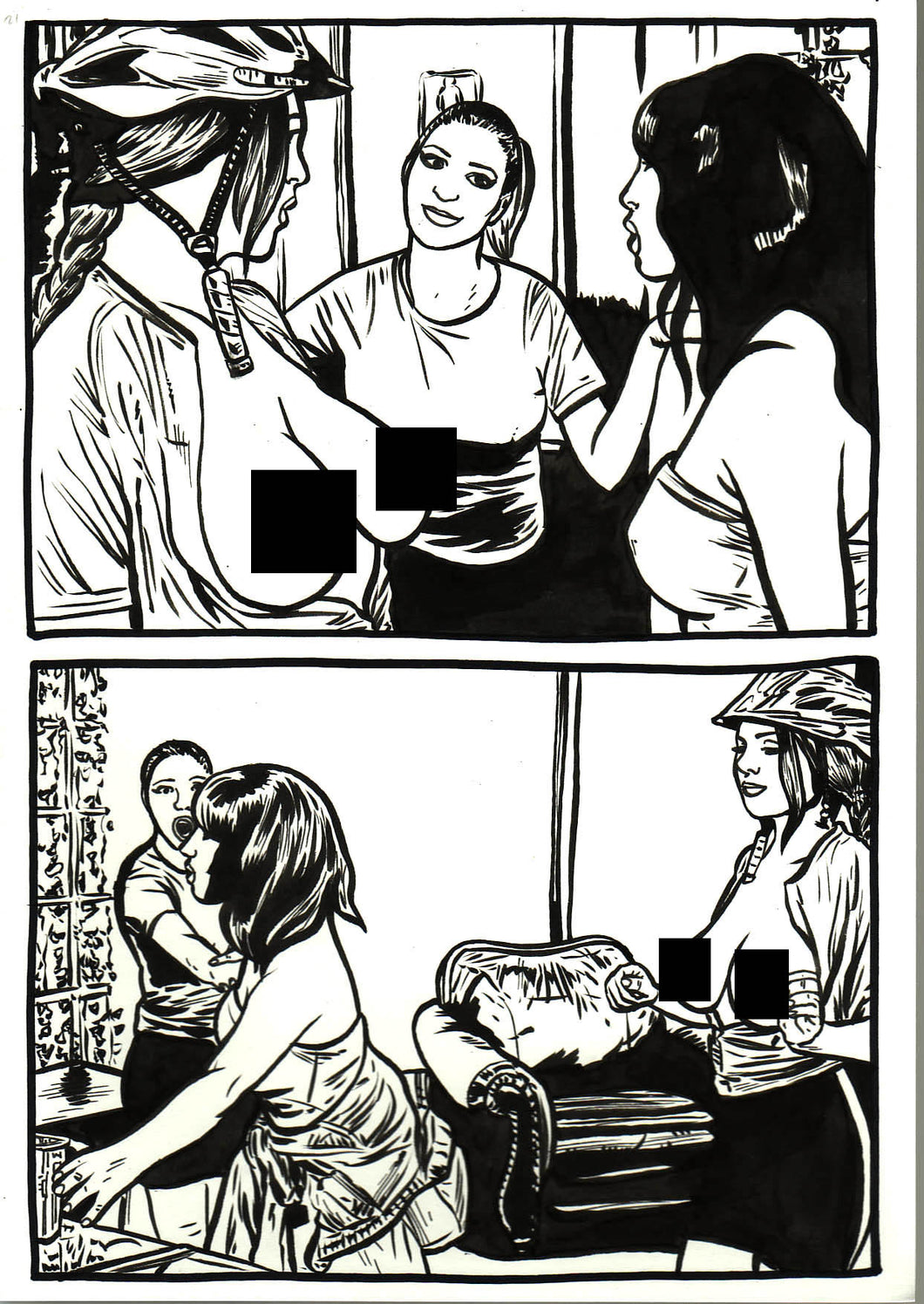 Lethal Desire #2 - Page 19 - Original Art