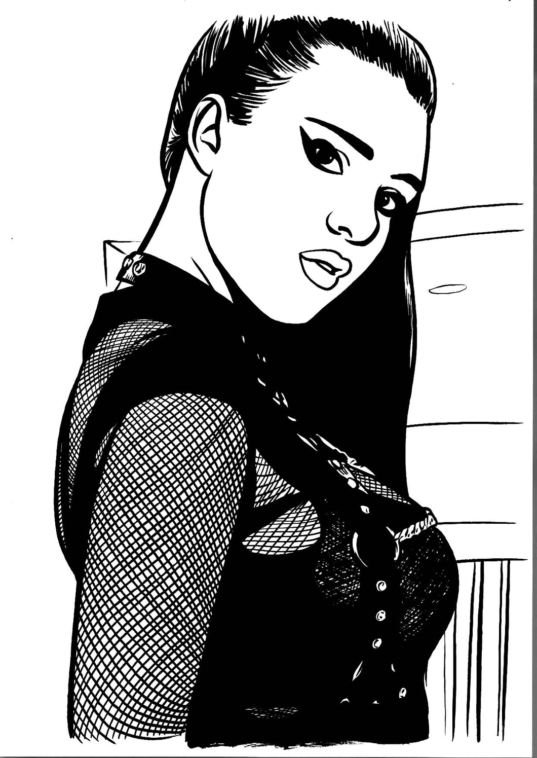 Lethal Desire Pin-Up Book #3 - Page 1 - Original Art