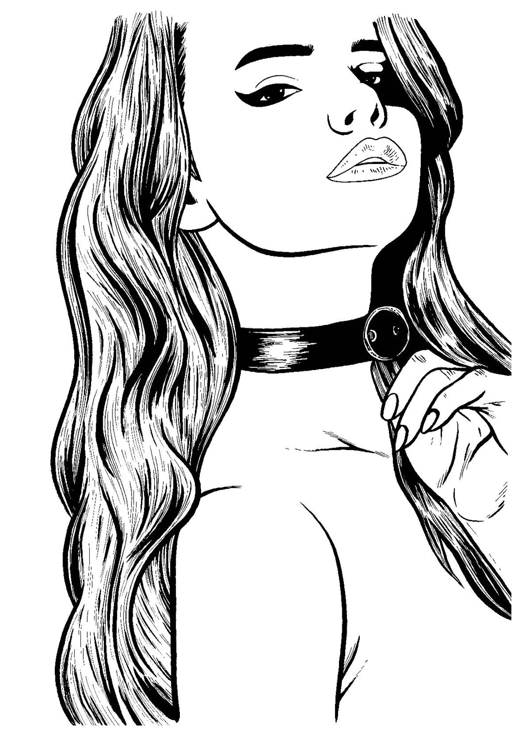 Bad Girl Comics Anthology Vol 1 - Pin-up 1 - Original Art